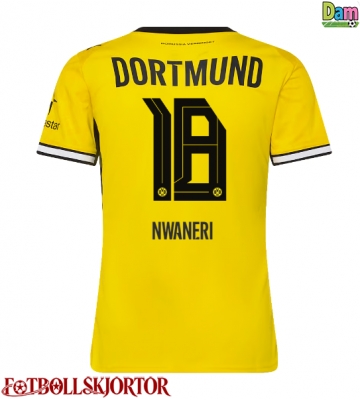 Borussia Dortmund Ethan Nwaneri #18 Hemmatröja Dam 2026-27 Kortärmad